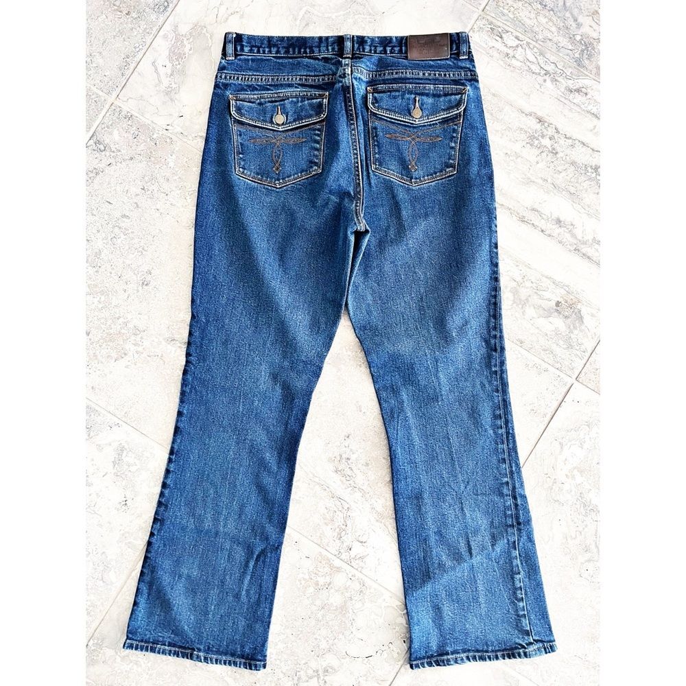 Lauren Ralph Lauren Straight Leg Jeans, Blue Denim Size 12 - Picture 8 of 8